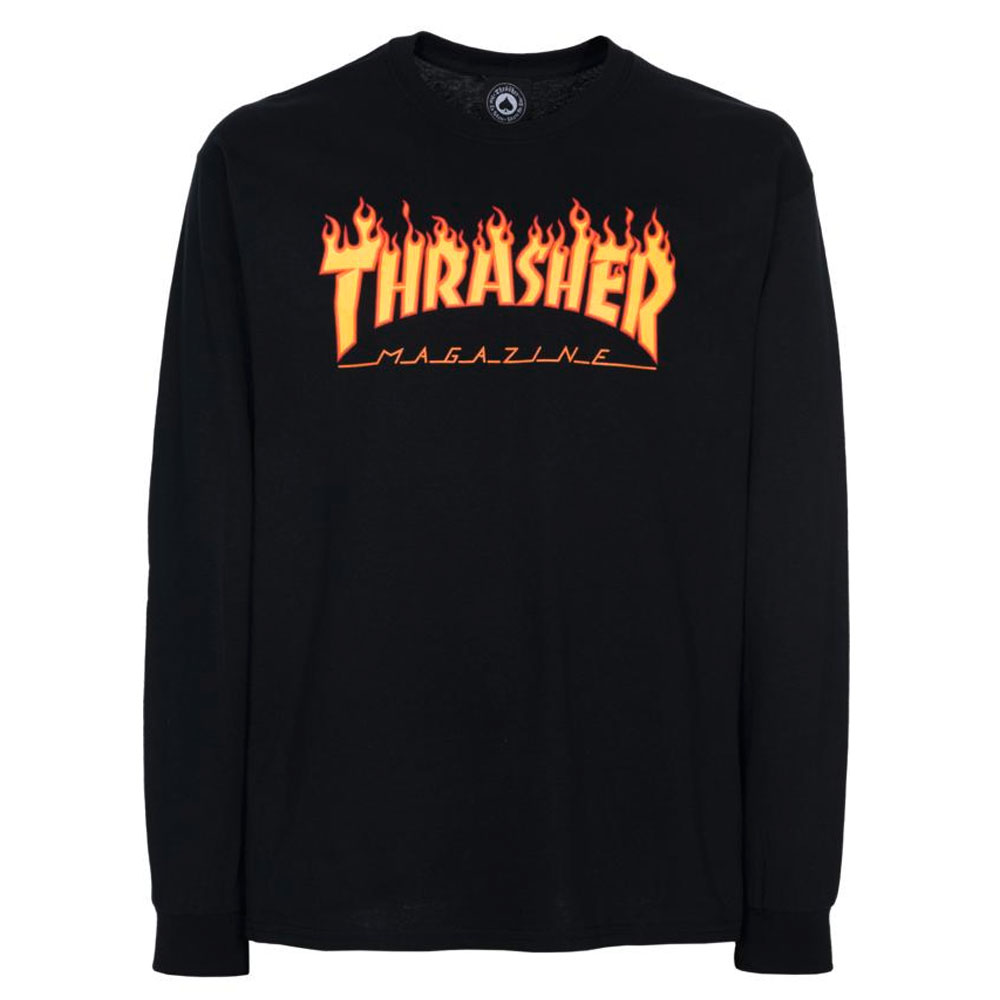 Thrasher Long Sleeve Flame | eBay