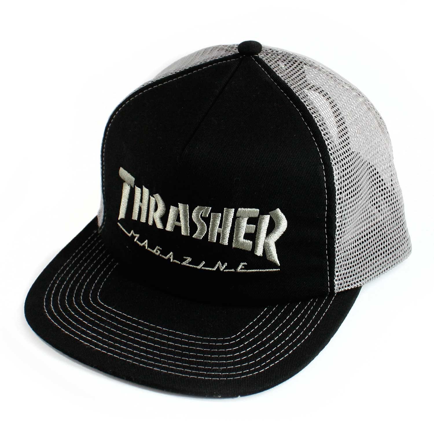 Thrasher Mesh Trucker Cap Embroidered 10202010363 | eBay